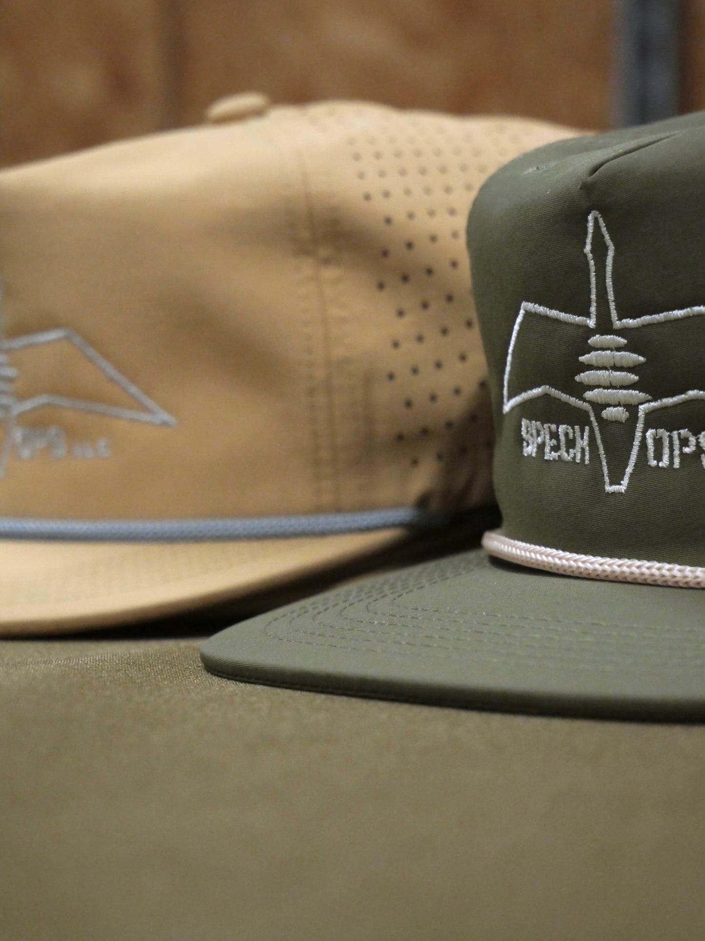 Rope Hat - Moss Green