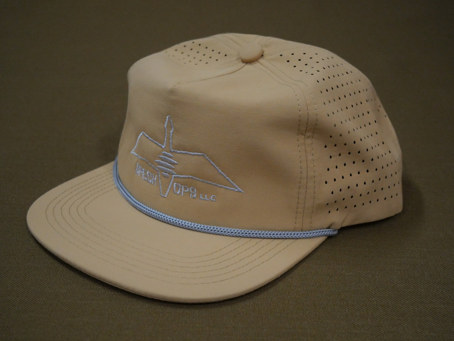Rope Hat - Perforated Straw
